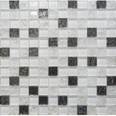 Mosaic Glass White DW7MGW00 300х300 декор