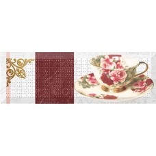 Decor Tea Flowers 01 10x30