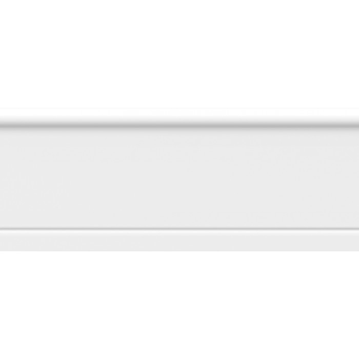 Trendy (TY1U051) бордюр  белый 10x25