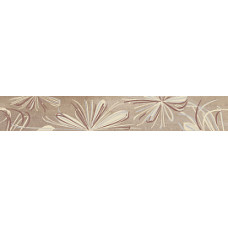 SONNET BEIGE FLOWER 50,5*6,2 бордюр