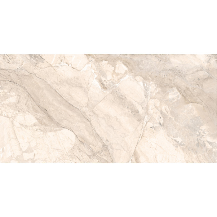 Asher A17775 светло-бежевый ректификат 44,8x89,8 Глаз. керамогранит 1,206м2/уп