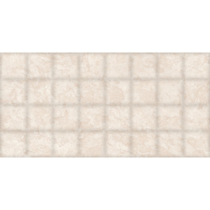 Stella beige squared wall relief 20x40