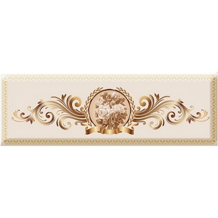 Decor Medallion Flower 03 10x30