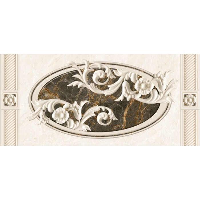 Fenix Д93071-1 23x50 декор серый ветка